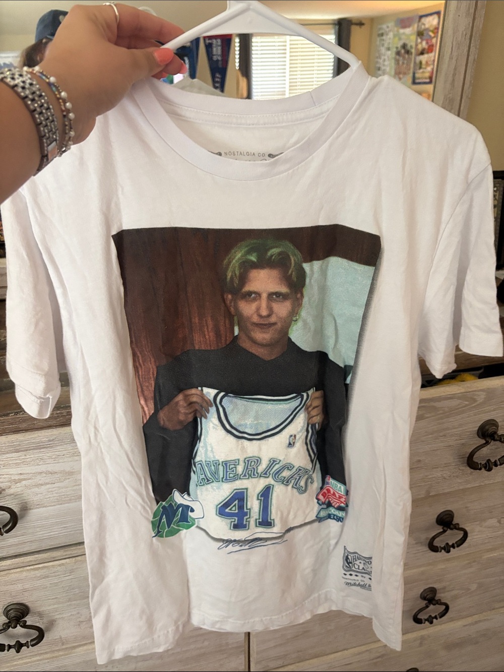 Hardwood Classics Dirk Nowitzki Vintage 1998 t-shirt